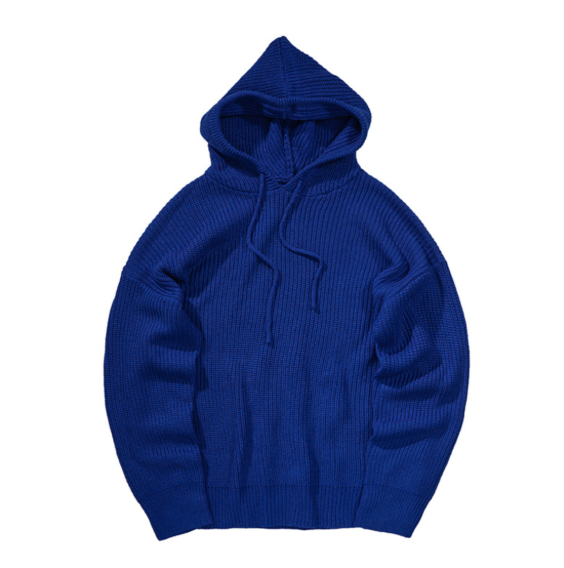 Hehope Hooded knit sweater