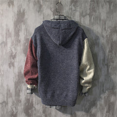 Hehope Men's Knitted Jacket Men's Knitwear