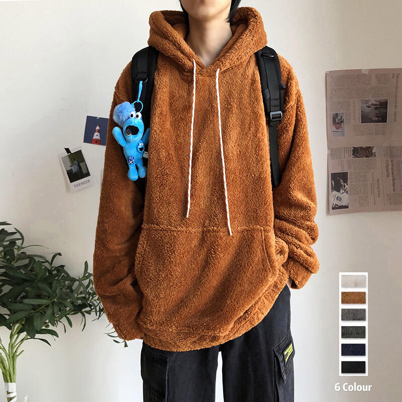 Hehope Plush Warm Hoodie