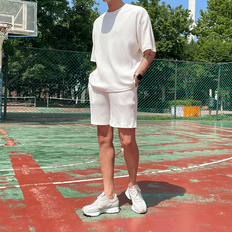 Hehope Pleated Shirt, Shorts, Pants