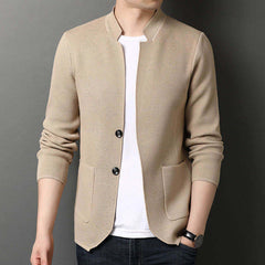 mens fall fashion 2024 Men's Cardigan Men's Coat Autumn New Youth Casual Men's Slim Fit Fashion Outerwear Men's Sweater