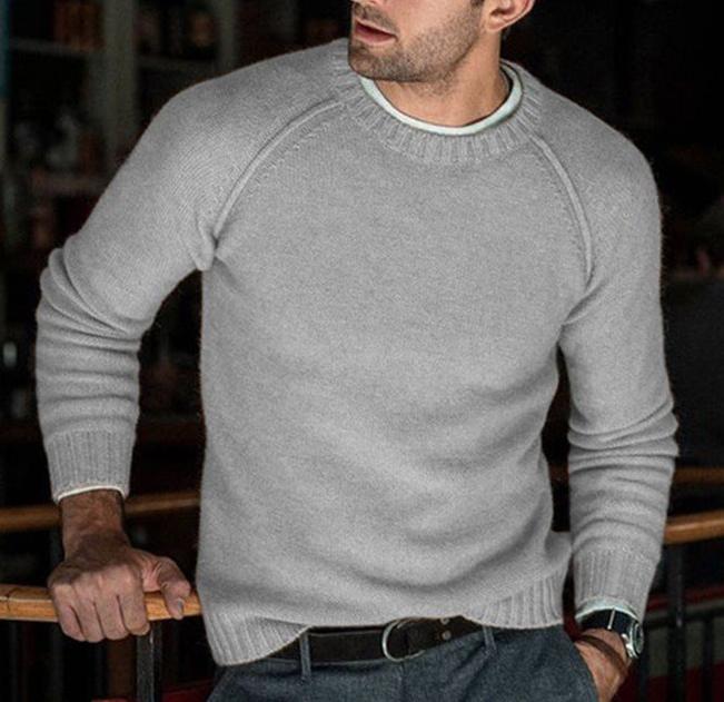 =fall fits men Sweater 2024 Autumn and Winter Casual Men's Knitwear Top Sweater Men's Sweater