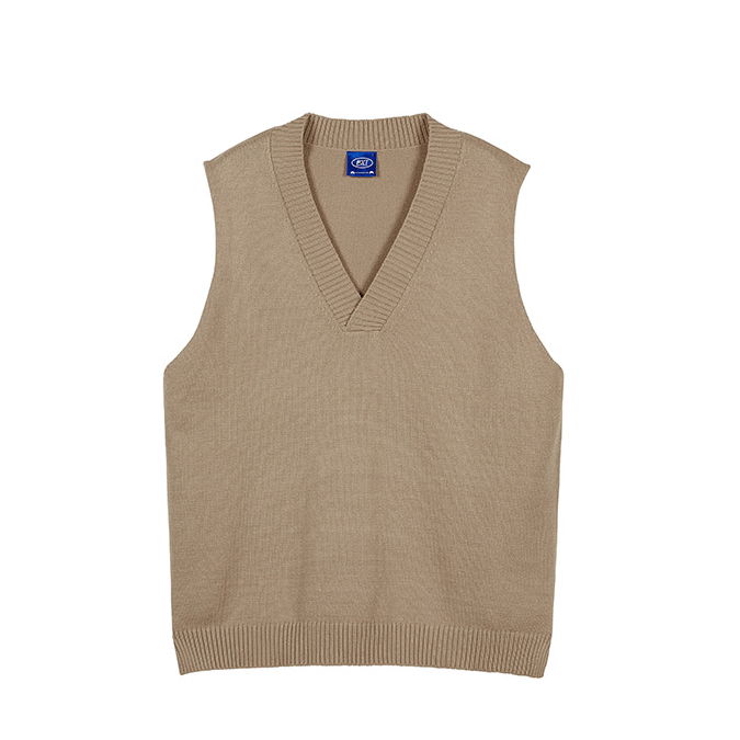 Hehope Knitted V-neck Vest