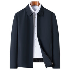 Hehope Casual Thin Lapels Men's Jacket