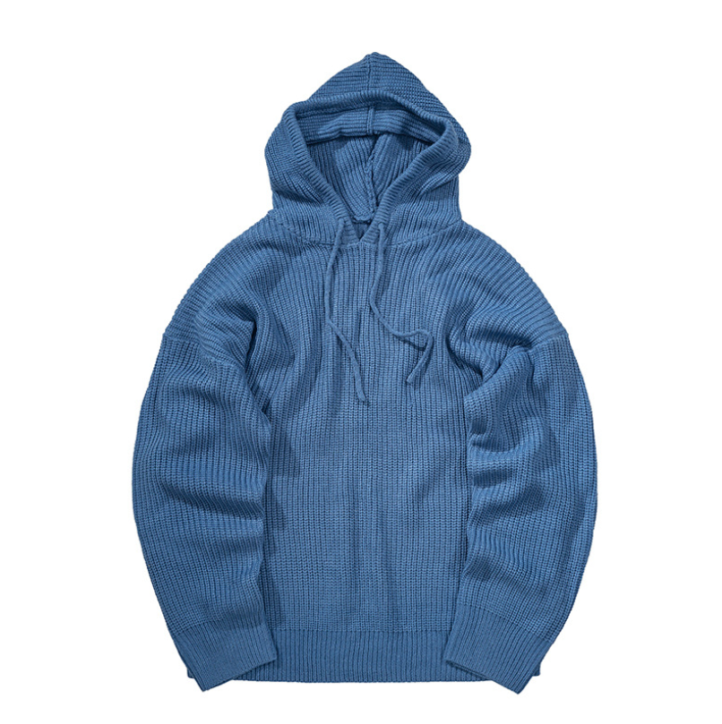 Hehope Hooded knit sweater