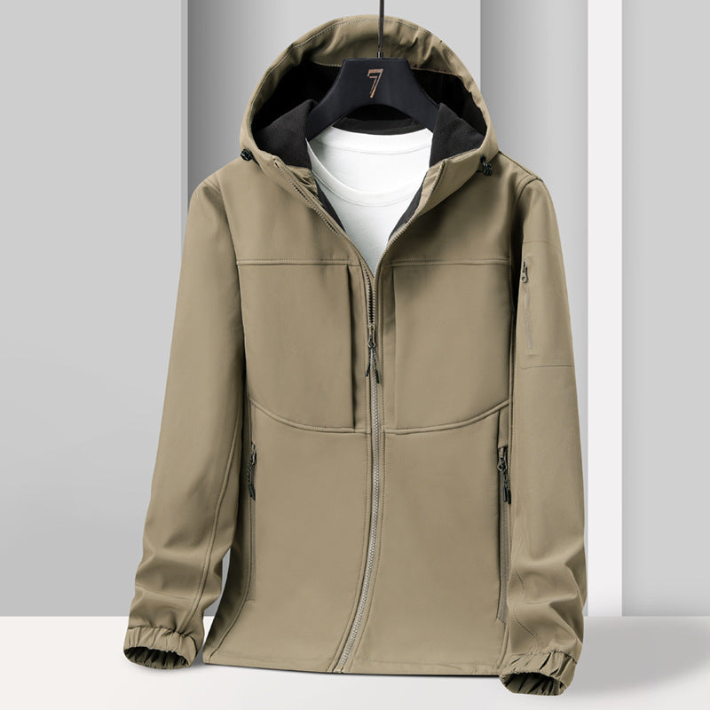 Hehope Spring Autumn And Winter Soft Shell Jacket