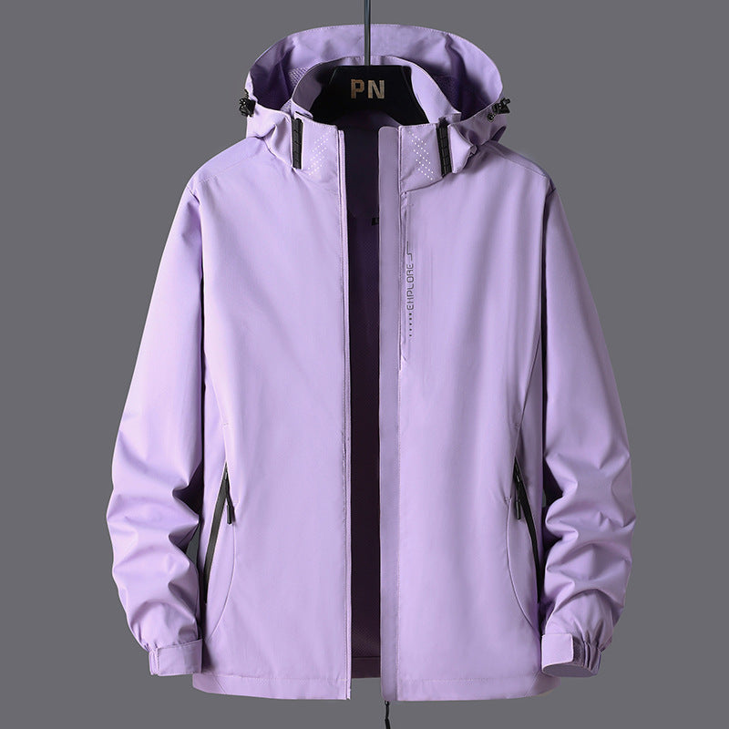 Hehope Shell Jacket for Men And Women