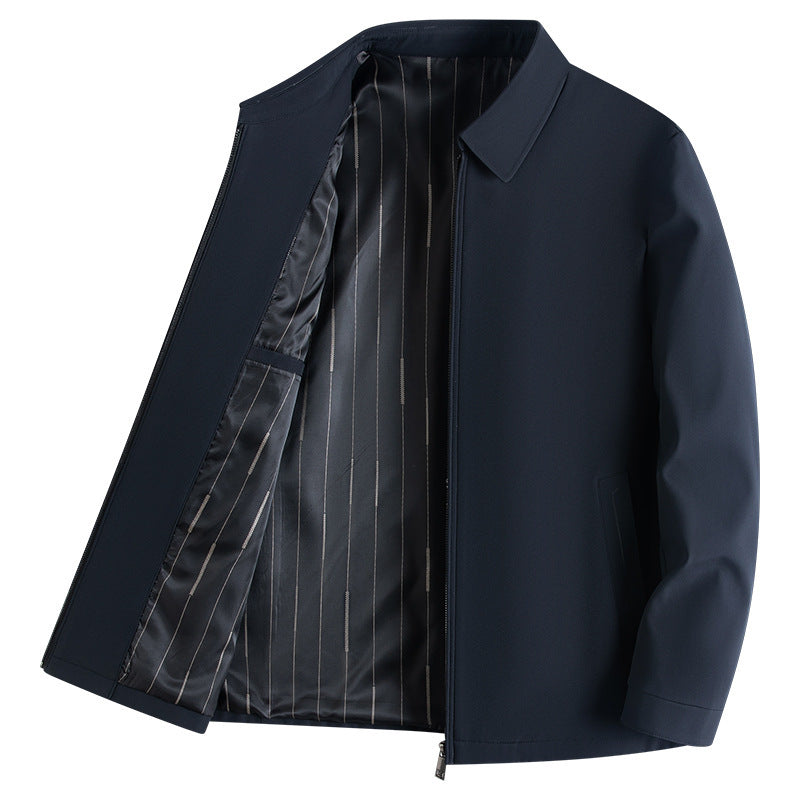 Hehope Casual Thin Lapels Men's Jacket