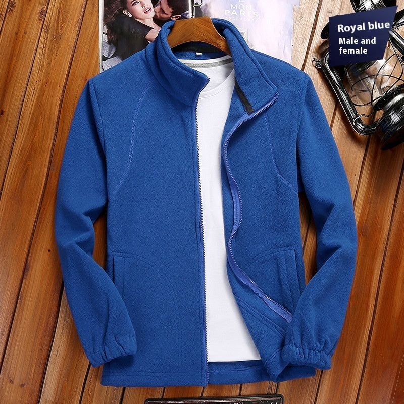 Hehope Outdoor Sports Fleece Cardigan jacket