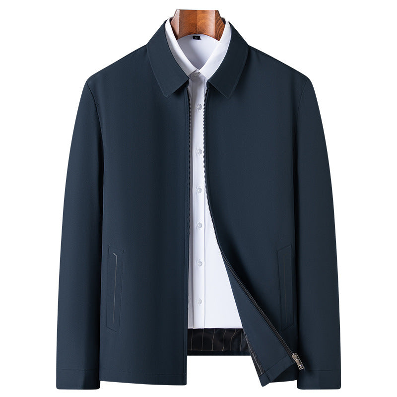 Hehope Casual Thin Lapels Men's Jacket