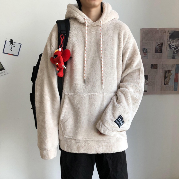 Hehope Plush Warm Hoodie