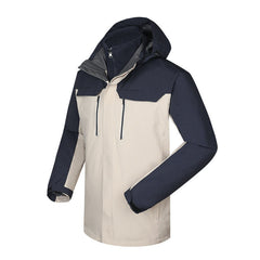 Hehope Outdoor Shell Jacket Coral Velvet For Men