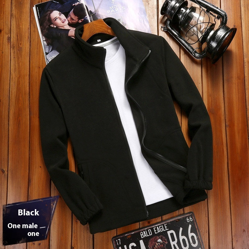 Hehope Outdoor Sports Fleece Cardigan jacket