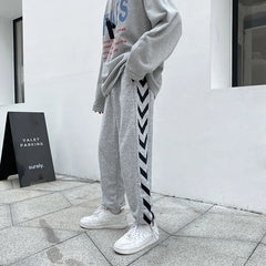 Hehope dropshipping Harajuku Pants Trousers Streetwear Harem Pants Autumn Causal Pants Size hip hop pantalon overalls