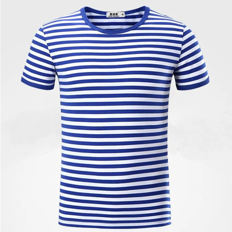 Hehope Couples Dress plus Size Wholesale Fashion Stripe T-Shirts Men 2023 New  Summer Shirts For Mens Casual Men's  T Shirt  S-4XL