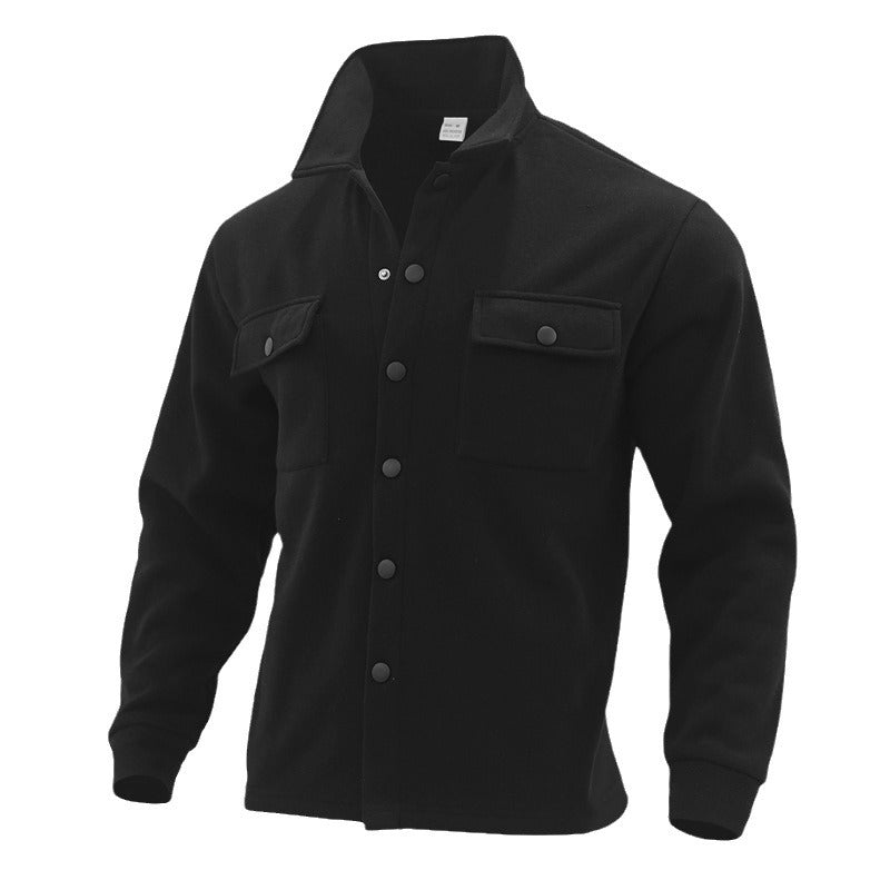 mens fall fashion 2024 Spring and Autumn Men's Jacket Hot Selling Men's Casual Fashion Slim Jacket Top