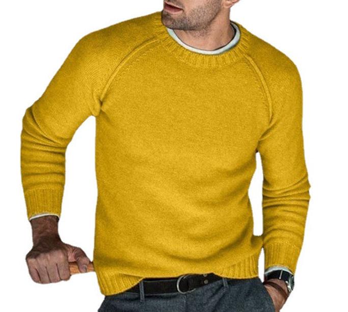 =fall fits men Sweater 2024 Autumn and Winter Casual Men's Knitwear Top Sweater Men's Sweater