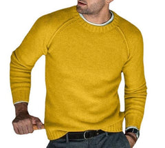 =fall fits men Sweater 2024 Autumn and Winter Casual Men's Knitwear Top Sweater Men's Sweater