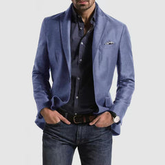 classy mens fashion Autumn 2024 Suit High-Grade Comfortable Slim Casual Solid Color New Top Men's Wear