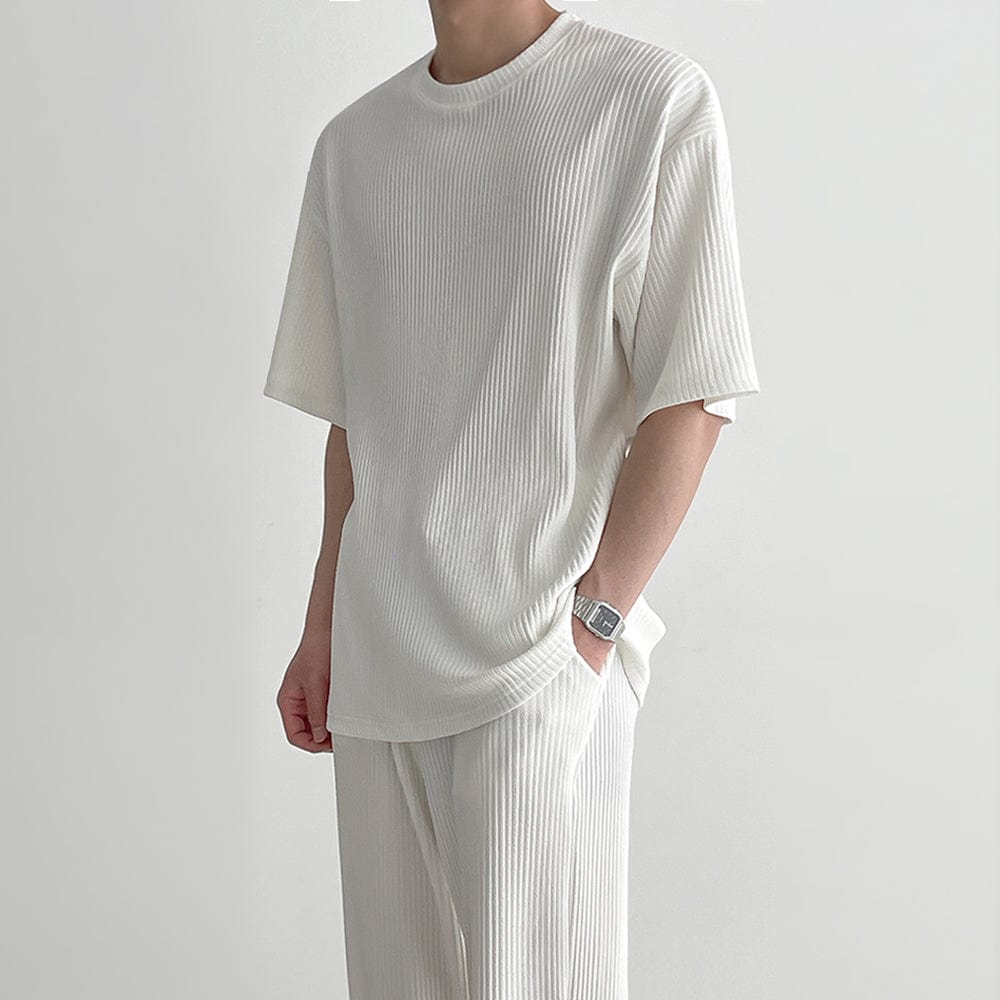 Hehope Pleated Shirt, Shorts, Pants