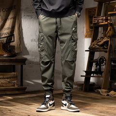 mens fall outfits Casual Pants Men's 2024 Autumn New Loose Ankle-Length Ankle-Length Overalls Trendy All-Matching Sports Pants Autumn and Winter