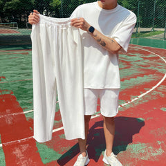 Hehope Pleated Shirt, Shorts, Pants