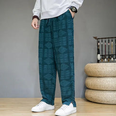 Hehope Vintage Harem Trousers for Men Y2k Casual Pants Man New In Hip Hop Trend Free Shipping Fashion Korean Style Wide Summer Baggy XL