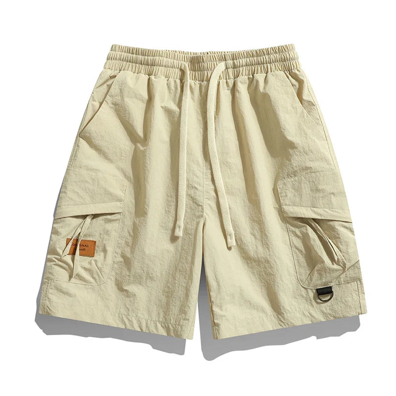 Hehope Men's Summer Cargo Shorts  New Outdoor Multi-Pocket Joggers  Casual Loose Work Pants Men