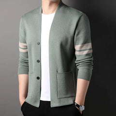 Hehope Autumn Winter Male Korean Fashion Loose Casual All-match Cardigans Top Hombre Comfortable All-match Knitted Coat Thick Jacket