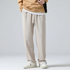 Hehope Spring And Autumn Youth New Korean Handsome Fashion Casual Pants Men'S Versatile Loose Straight Casual Trousers