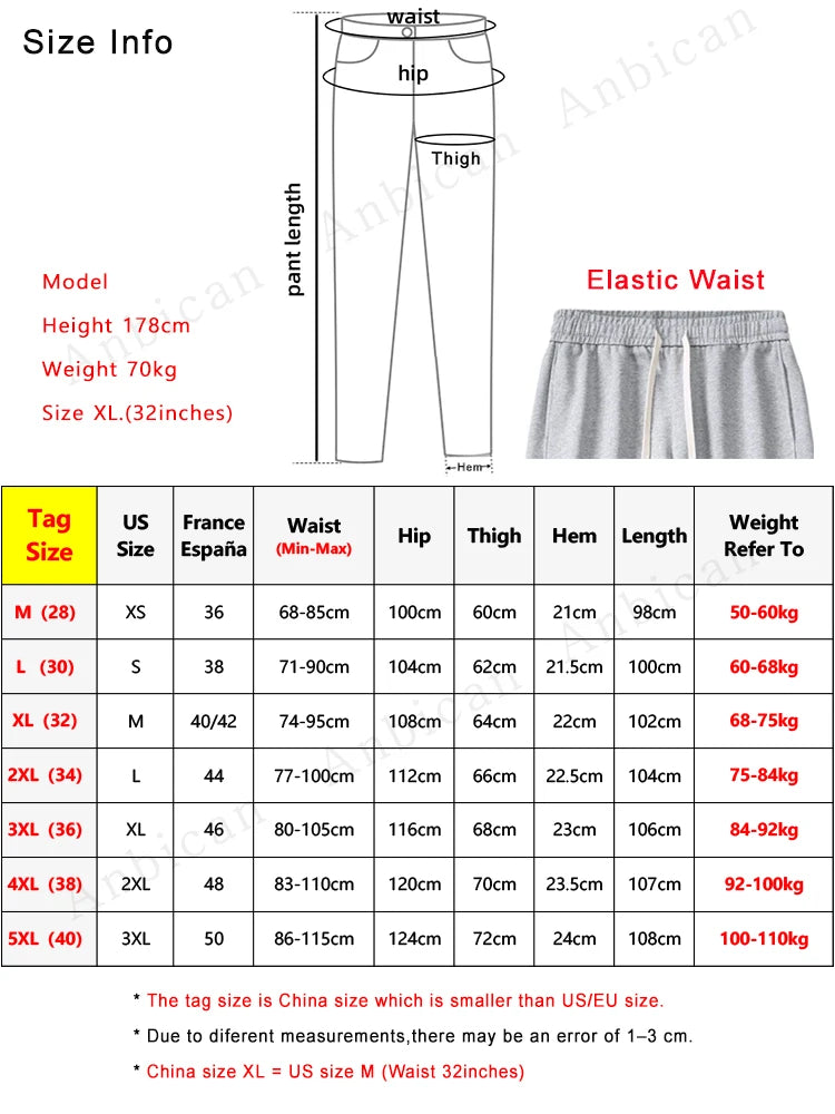 Hehope Spring Autumn Men Sweatpants Korean Fashion Sportswear Drawstring Wide Leg Straight Track Pants Cotton Casual Loose Trousers