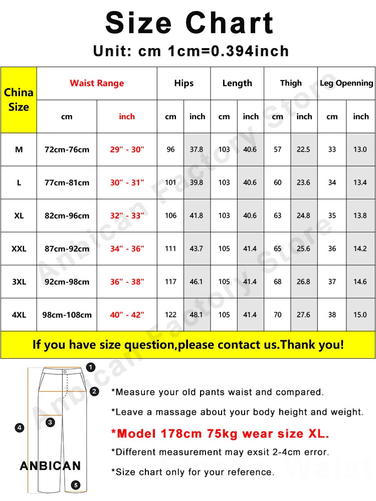 Hehope Summer Lightweight Long Sweatpants Men Breathable Cooling Nylon Silk Spandex Casual Chino Pants Male Straight Trousers