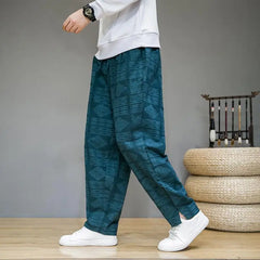 Hehope Vintage Harem Trousers for Men Y2k Casual Pants Man New In Hip Hop Trend Free Shipping Fashion Korean Style Wide Summer Baggy XL