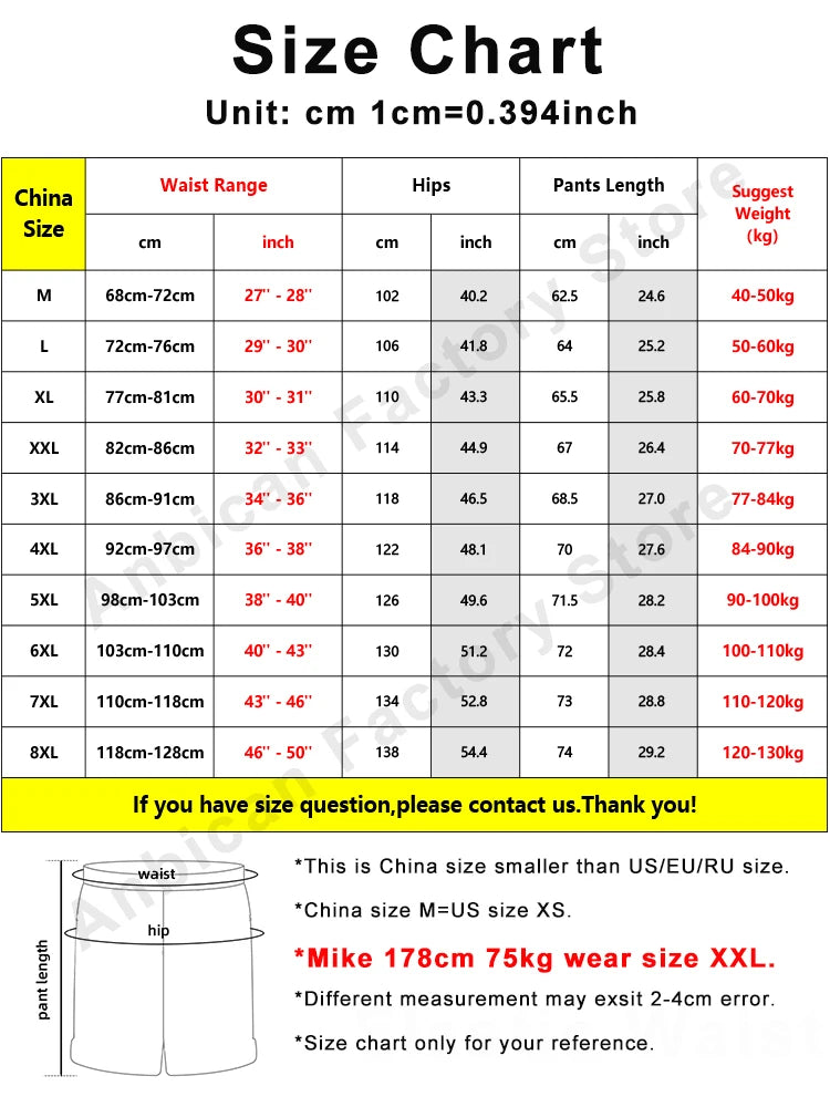 Hehope Summer Zip Pockets Sweatshorts Men Sportswear Breathable Cotton Workout Baggy Breeches Short Men Casual Shorts Plus Size 8XL