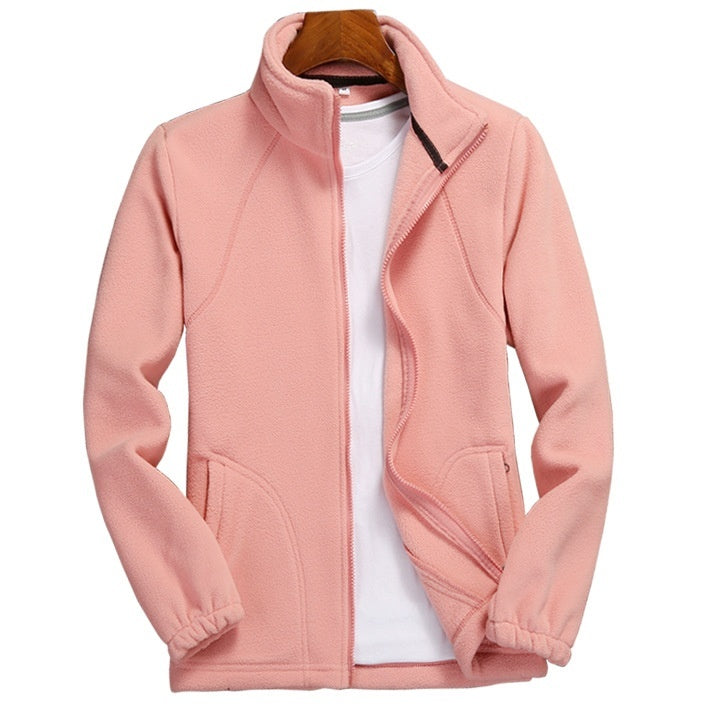 Hehope Outdoor Sports Fleece Cardigan jacket